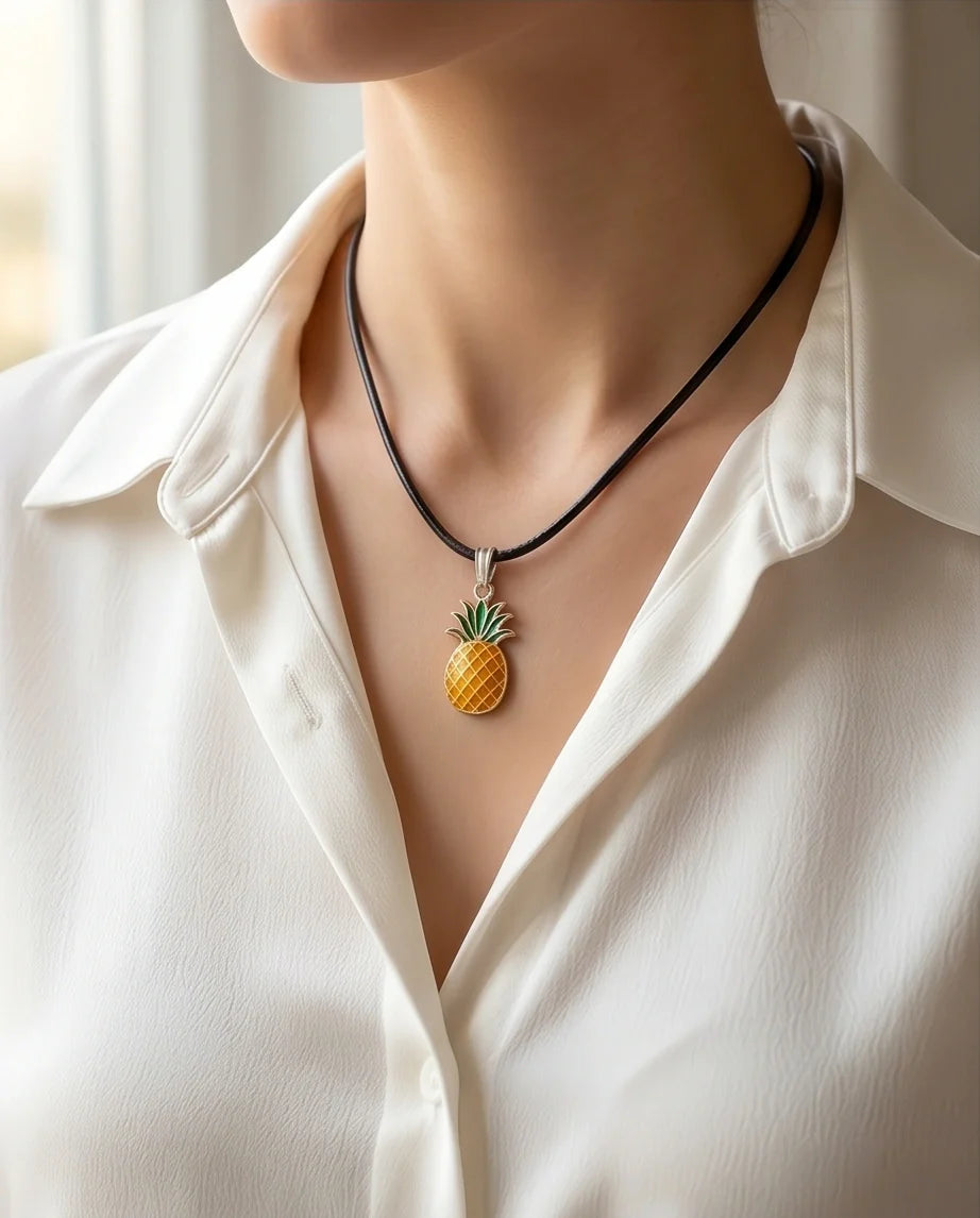 Tropical Pineapple Breeze Pendant