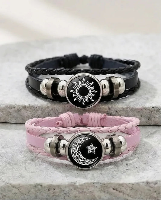 The Eternal Orbit: Sun, Moon & Star Matching Duo