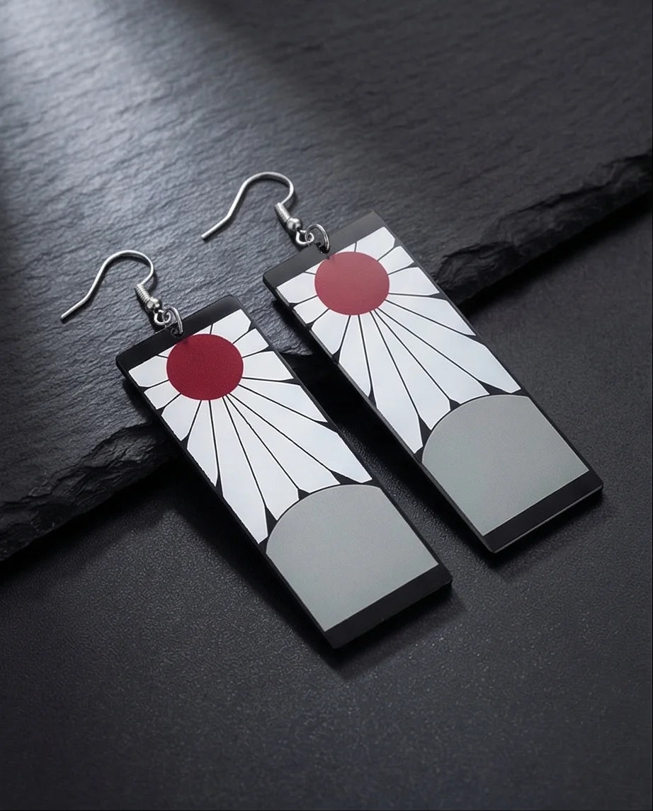 The Rising Sun: Traditional Japanese Hanafuda Drops