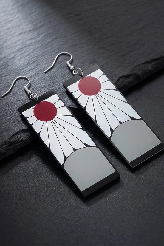 The Rising Sun: Traditional Japanese Hanafuda Drops