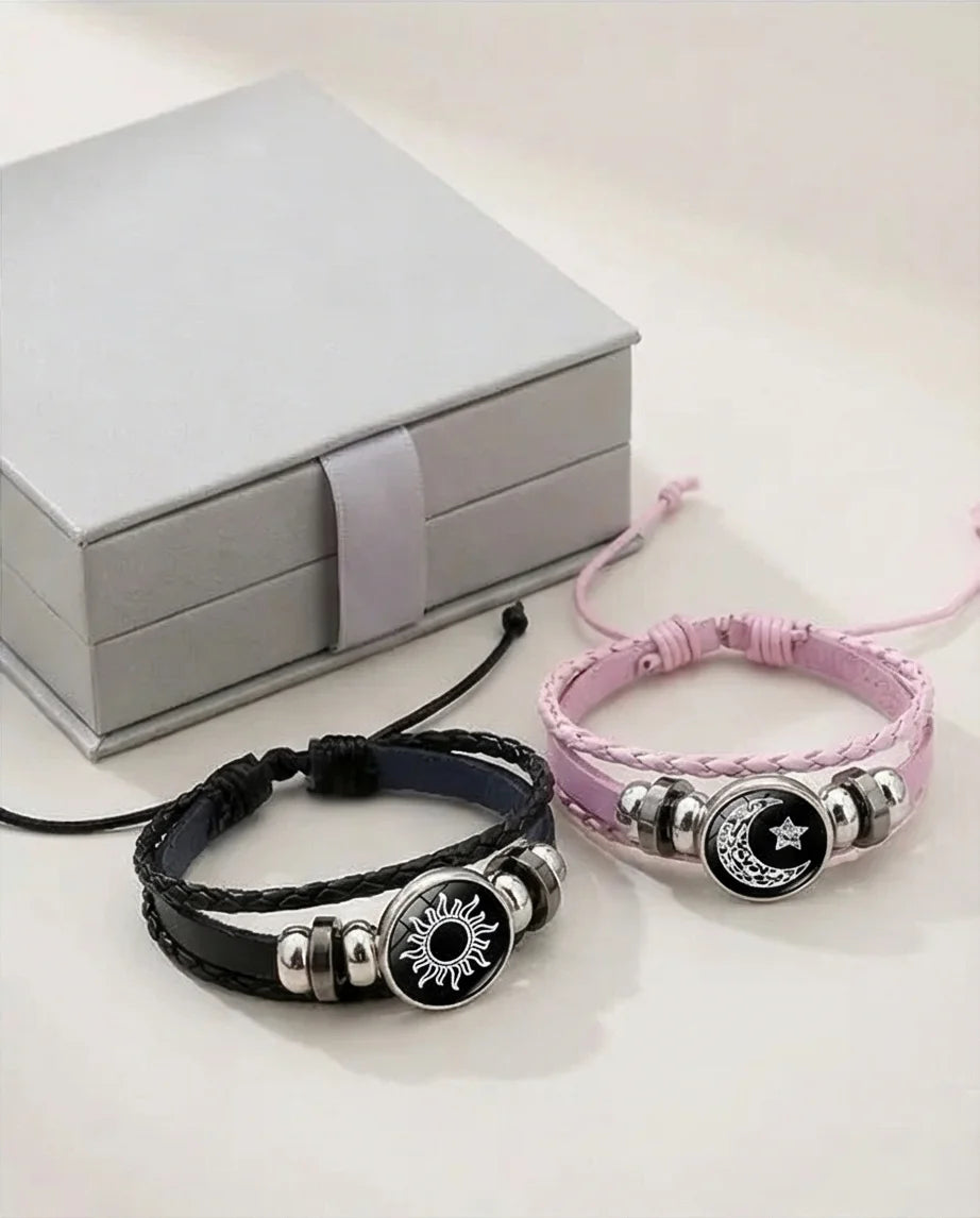 The Eternal Orbit: Sun, Moon & Star Matching Duo