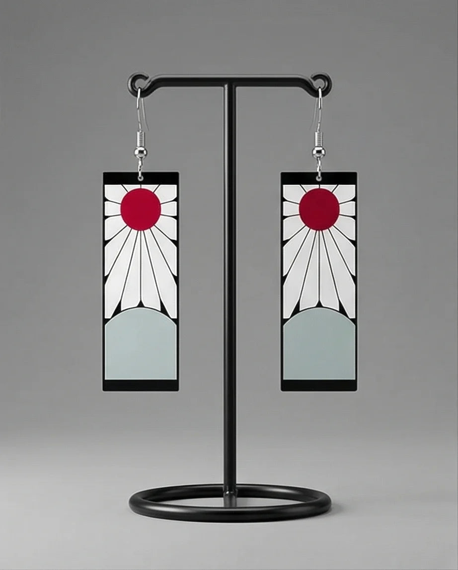 The Rising Sun: Traditional Japanese Hanafuda Drops