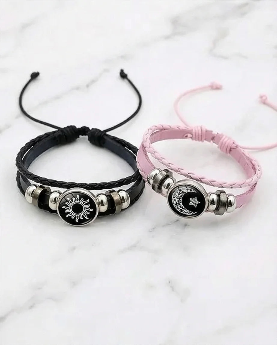 The Eternal Orbit: Sun, Moon & Star Matching Duo