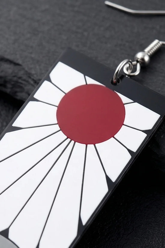 The Rising Sun: Traditional Japanese Hanafuda Drops