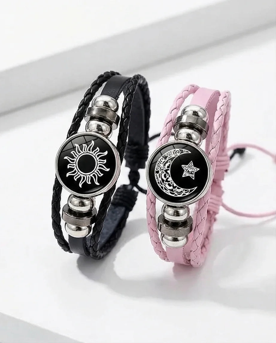 The Eternal Orbit: Sun, Moon & Star Matching Duo