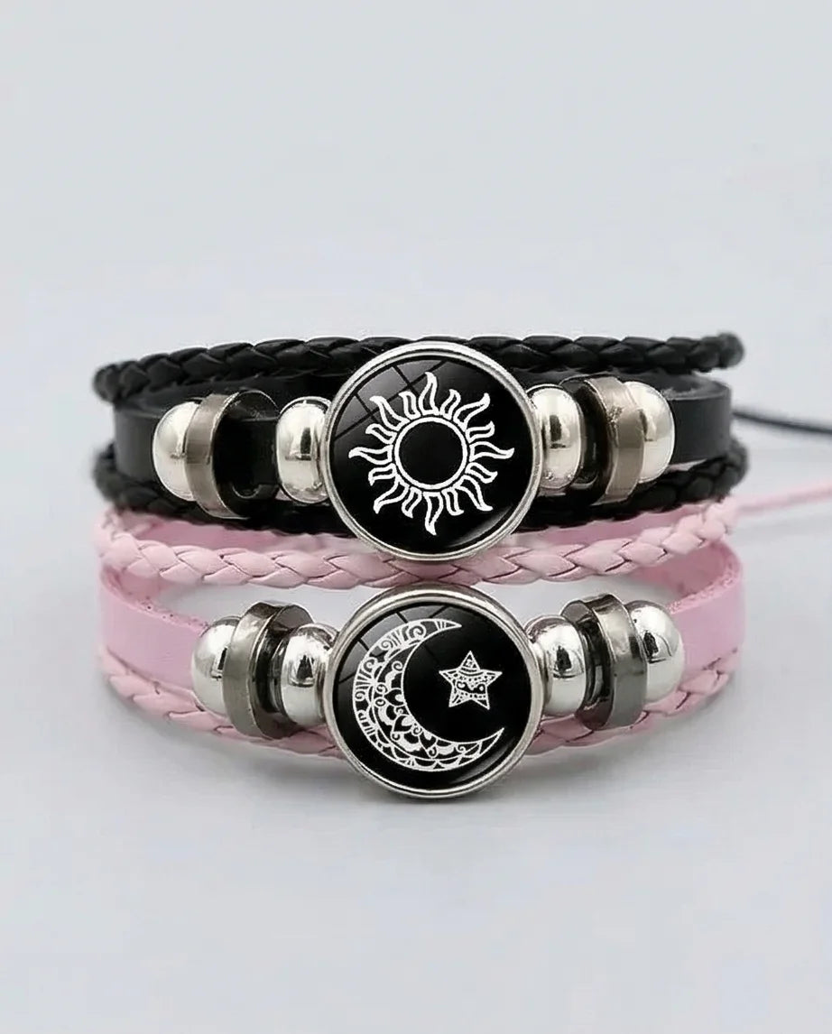 The Eternal Orbit: Sun, Moon & Star Matching Duo