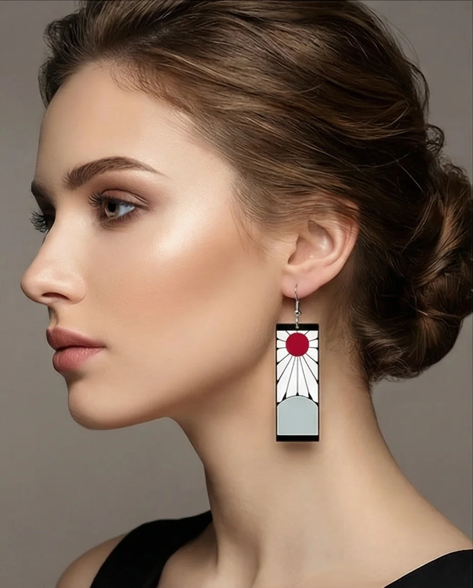 The Rising Sun: Traditional Japanese Hanafuda Drops