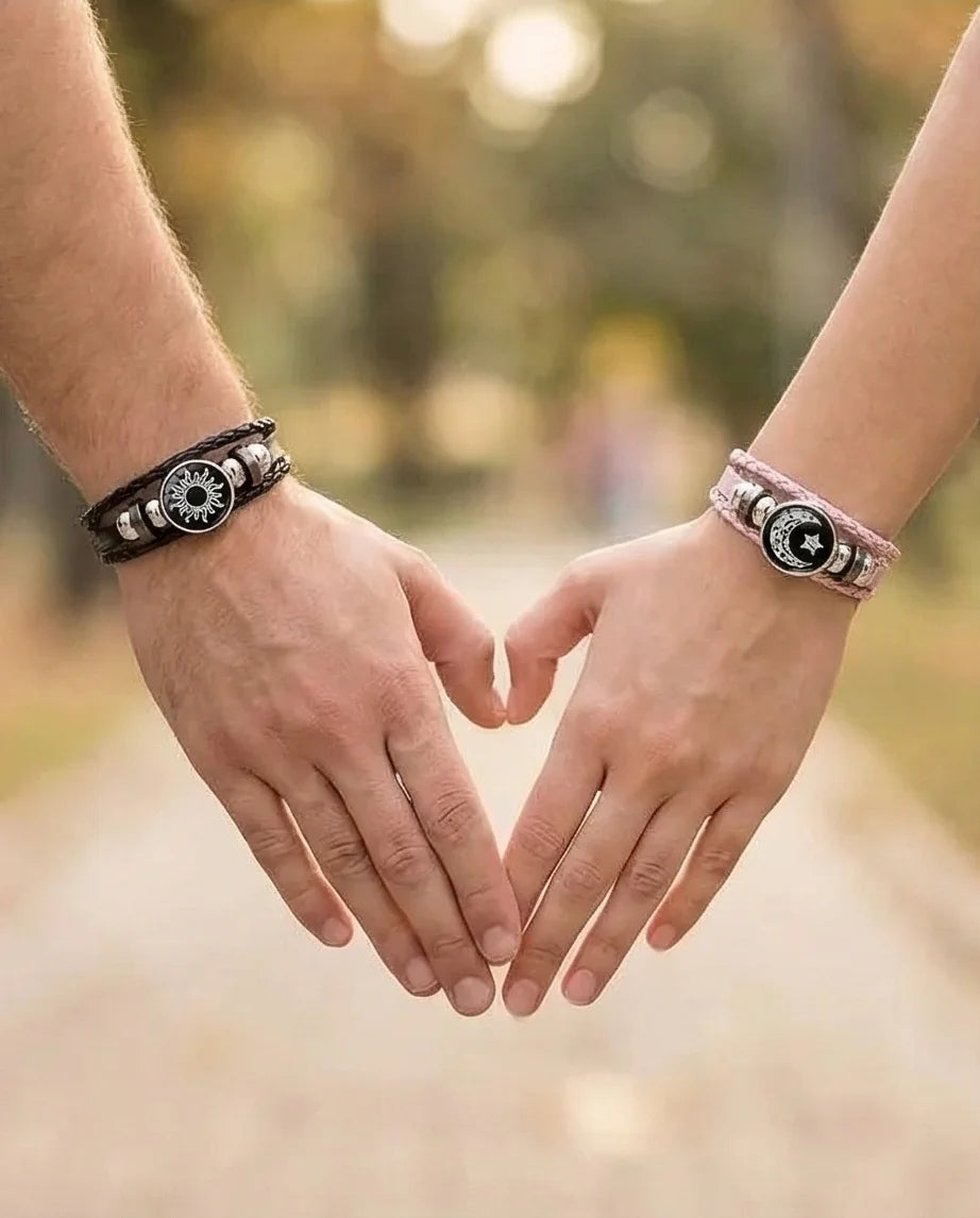 The Eternal Orbit: Sun, Moon & Star Matching Duo