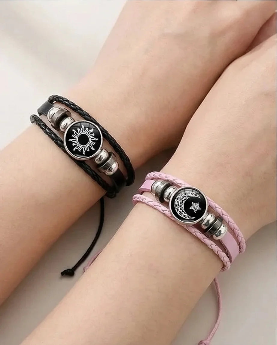 The Eternal Orbit: Sun, Moon & Star Matching Duo