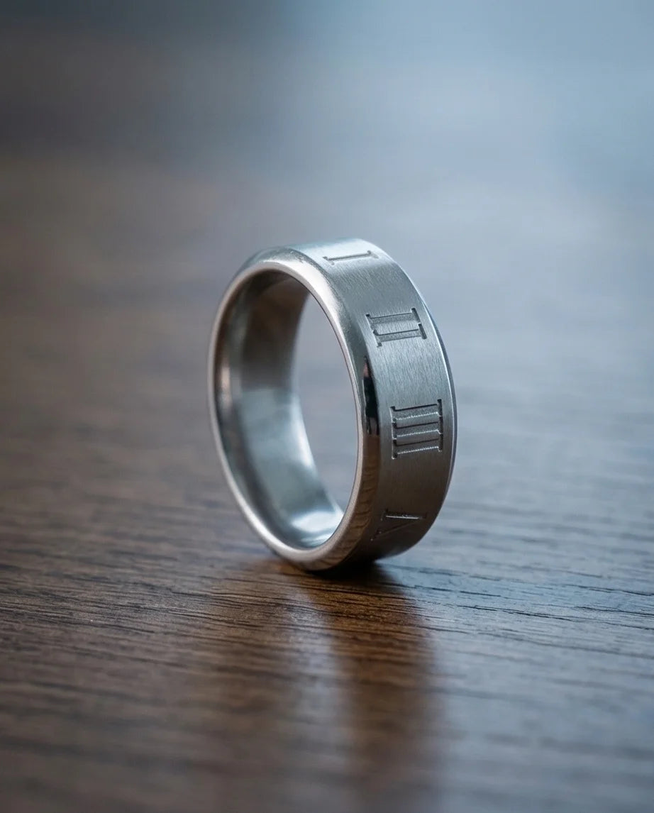 The Pure 18K Gold Plated Ceramic Band