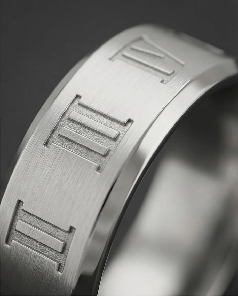 The Pure 18K Gold Plated Ceramic Band