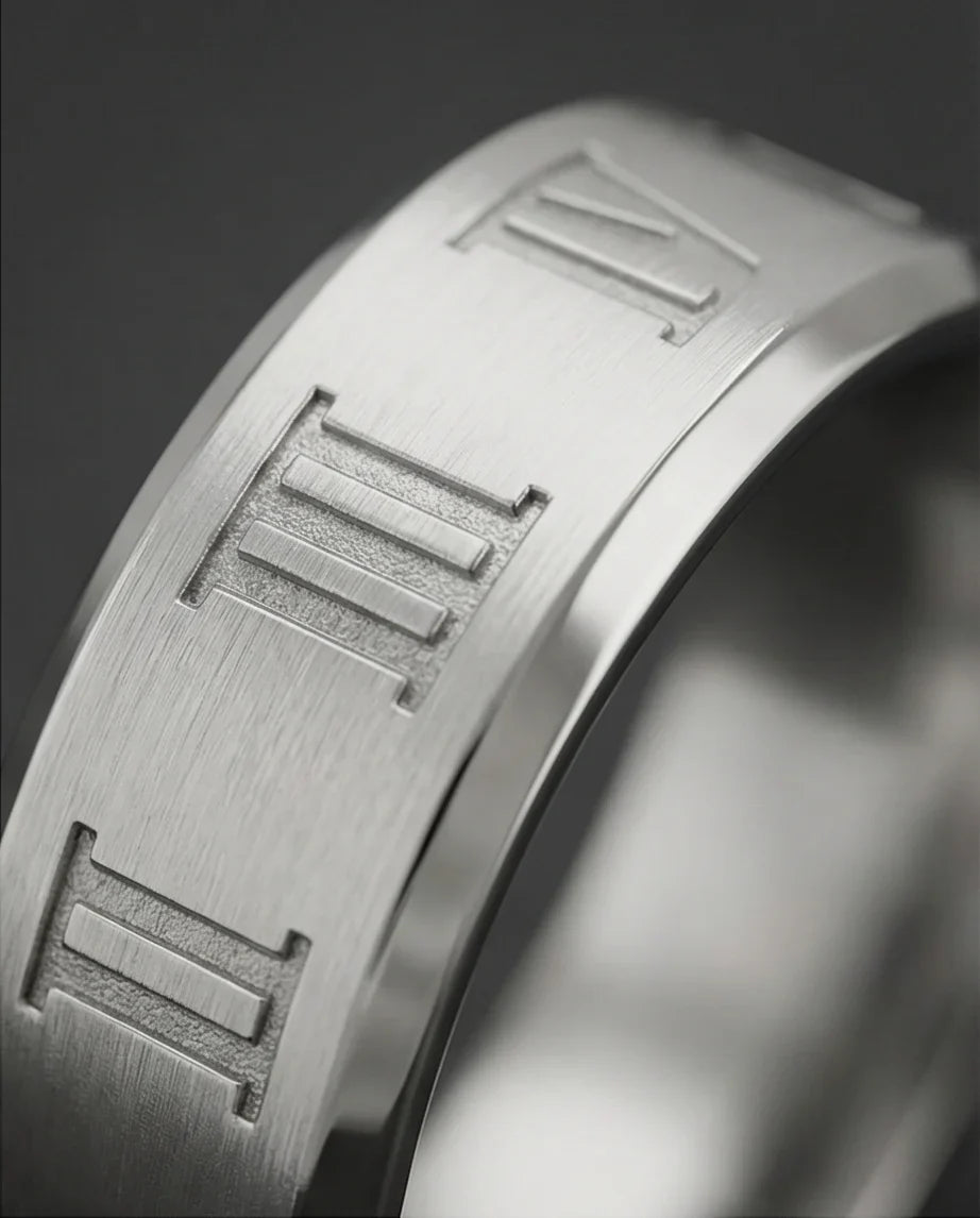 The Pure 18K Gold Plated Ceramic Band