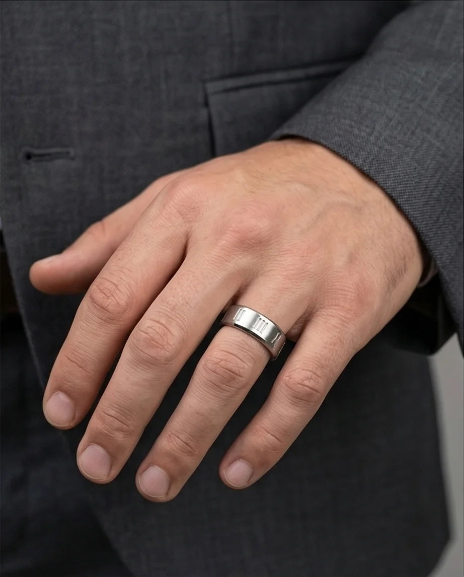 The Pure 18K Gold Plated Ceramic Band