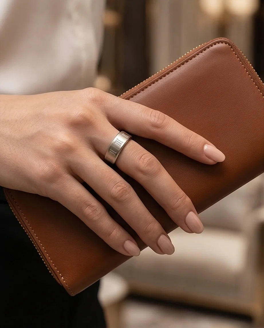 The Pure 18K Gold Plated Ceramic Band