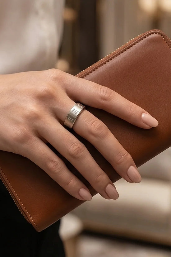 The Pure 18K Gold Plated Ceramic Band