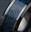 Midnight Galaxy: Cobalt Stardust Inlay Ring