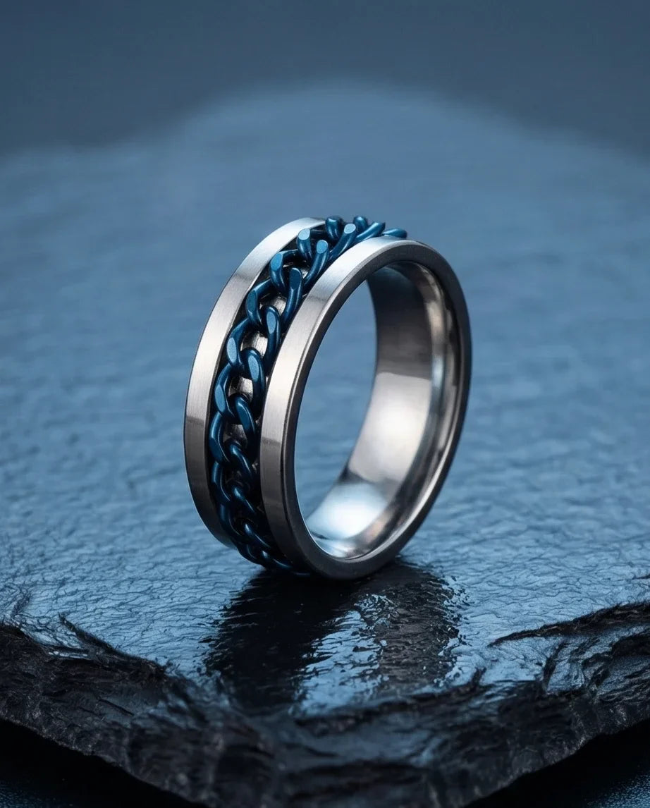 The Royal Fleur-de-lis Scroll Signet Ring