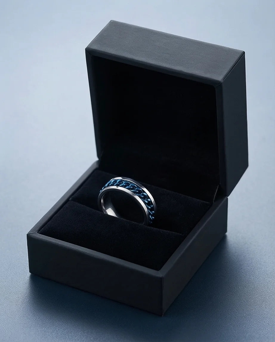 The Royal Fleur-de-lis Scroll Signet Ring