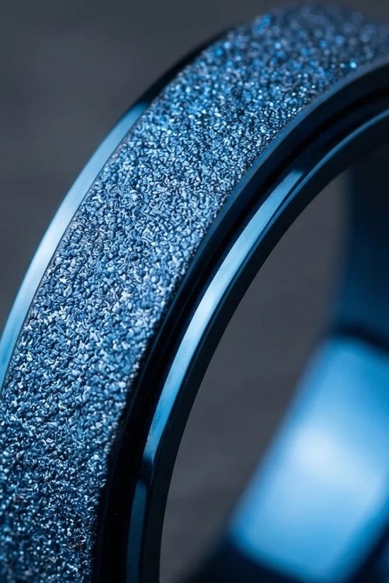 The Midnight Galaxy: Frosted Blue Spinner Band