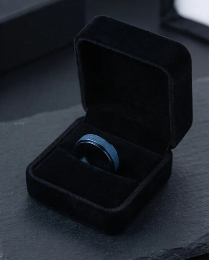 The Midnight Galaxy: Frosted Blue Spinner Band