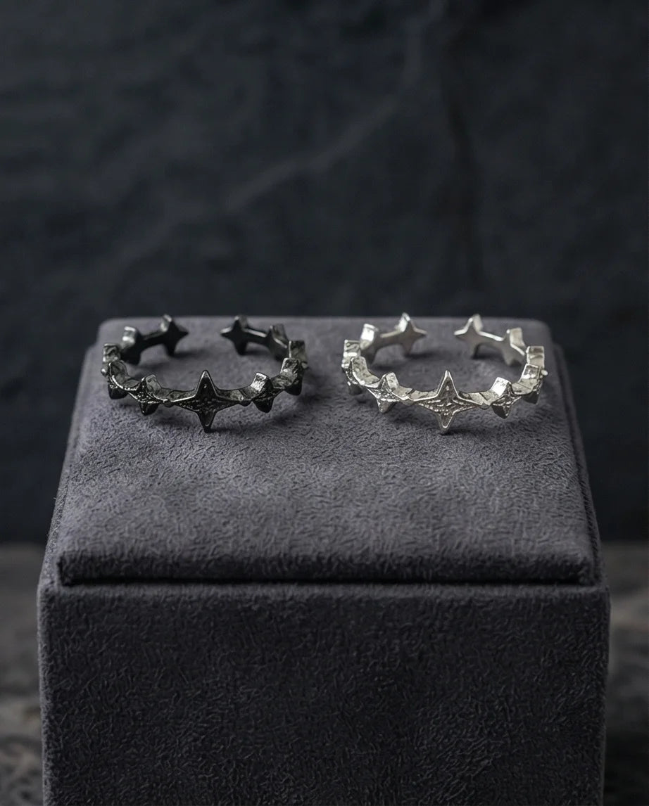 The Polaris Crown: Astral Spike Open Ring