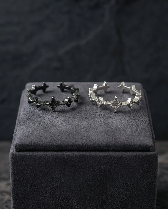 The Polaris Crown: Astral Spike Open Ring