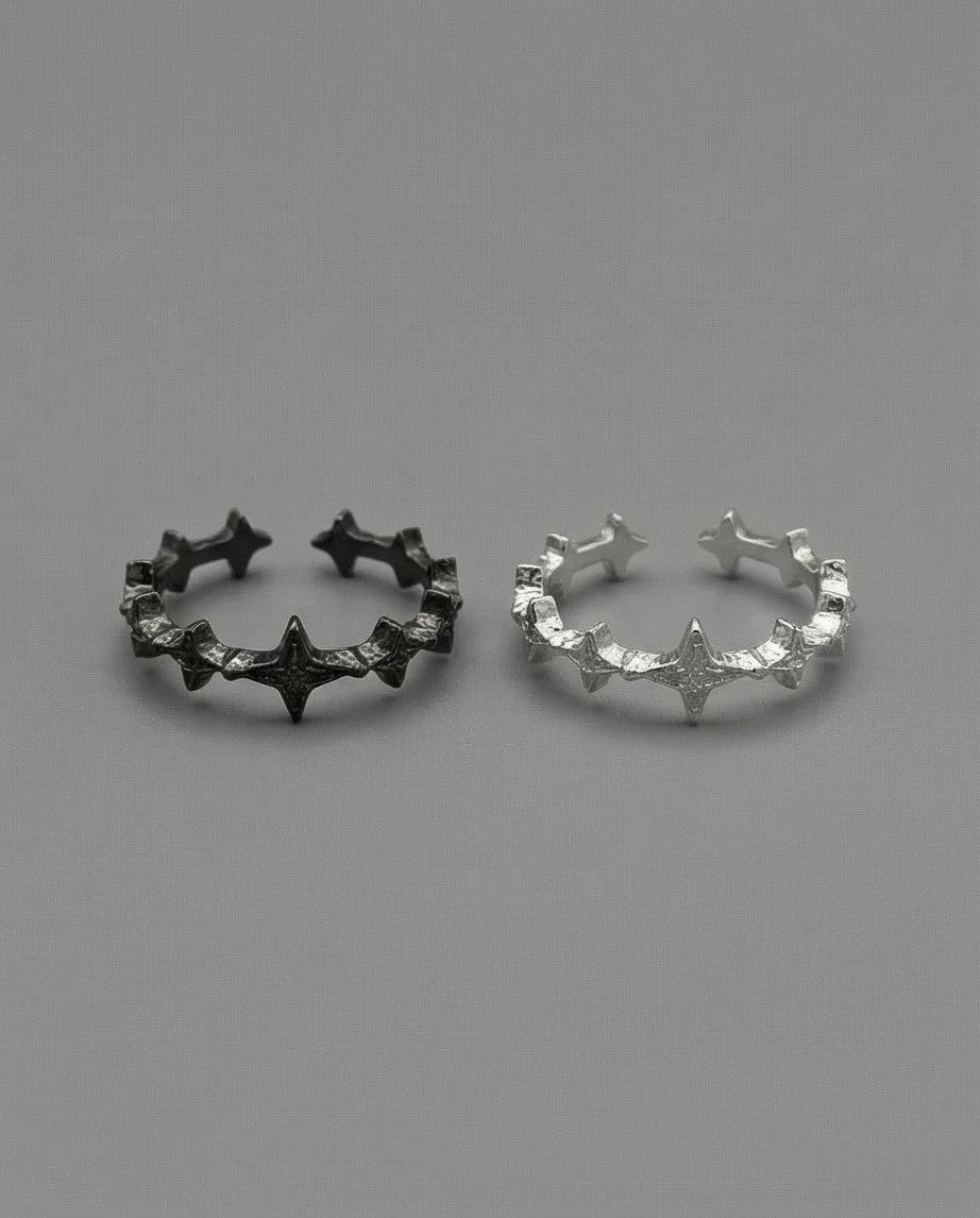 The Polaris Crown: Astral Spike Open Ring