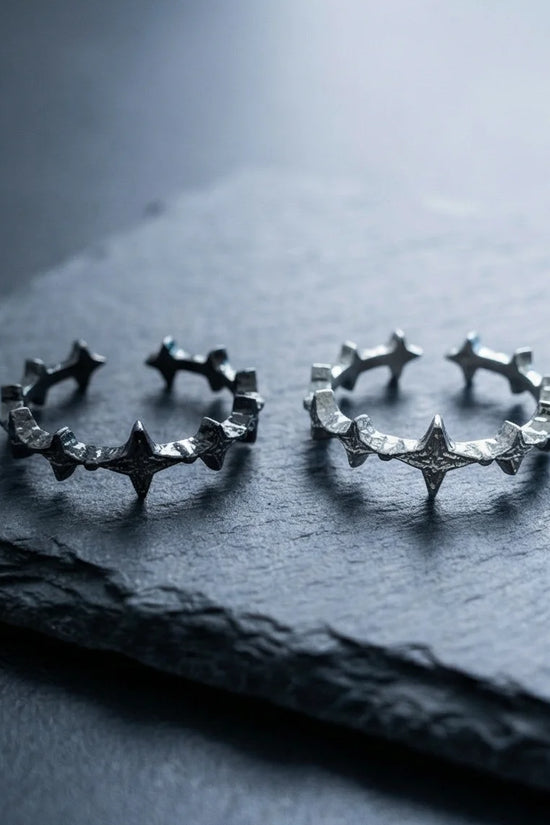 The Polaris Crown: Astral Spike Open Ring