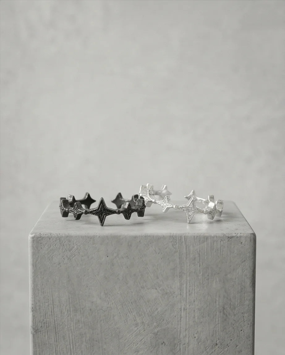 The Polaris Crown: Astral Spike Open Ring