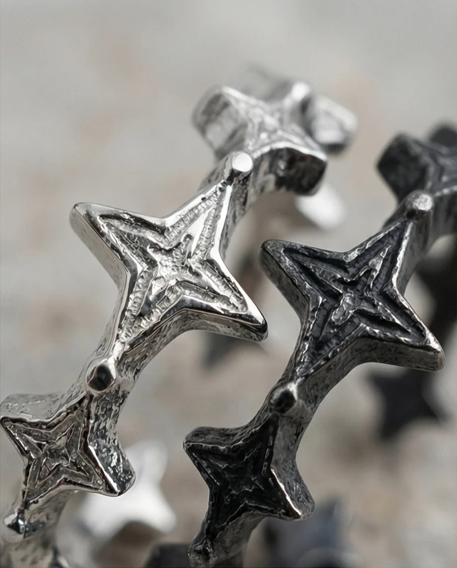 The Polaris Crown: Astral Spike Open Ring