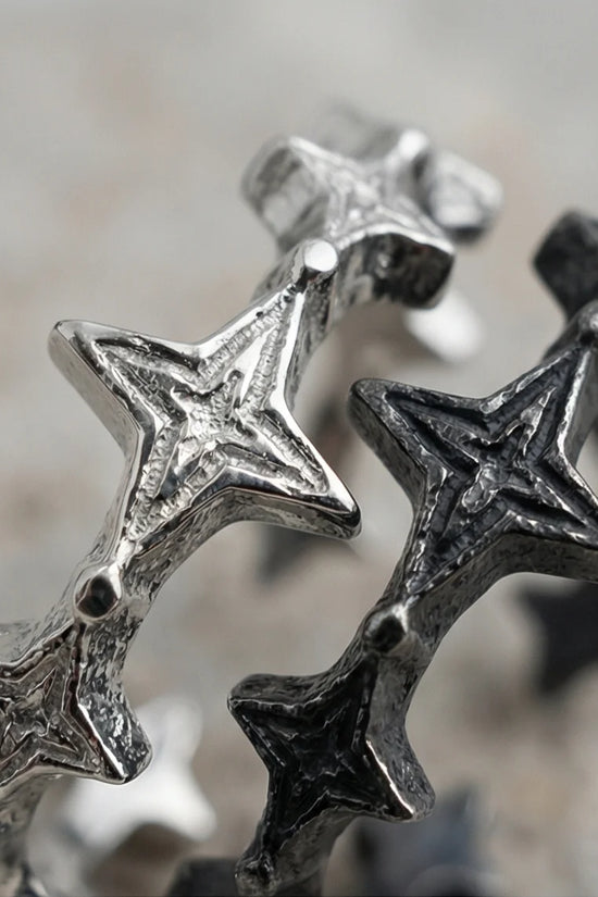 The Polaris Crown: Astral Spike Open Ring