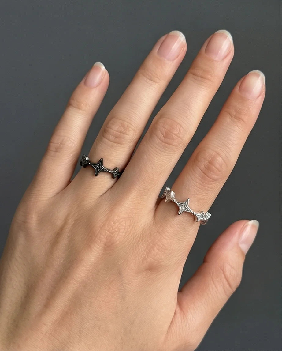 The Polaris Crown: Astral Spike Open Ring