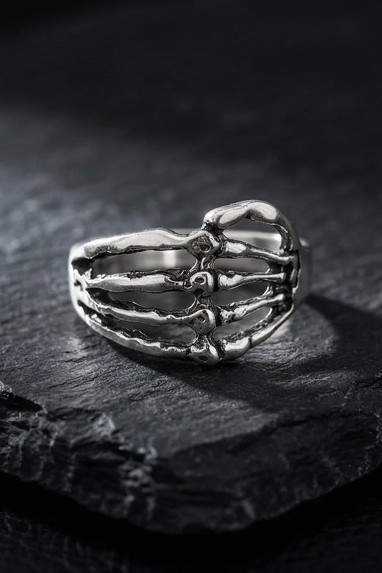 The Skeleton Embrace Ring