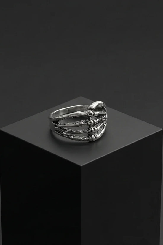 The Skeleton Embrace Ring