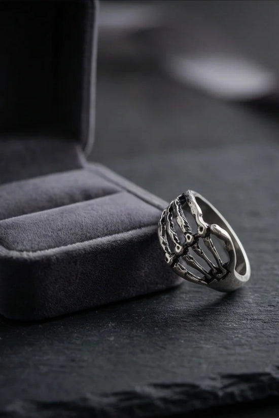The Skeleton Embrace Ring