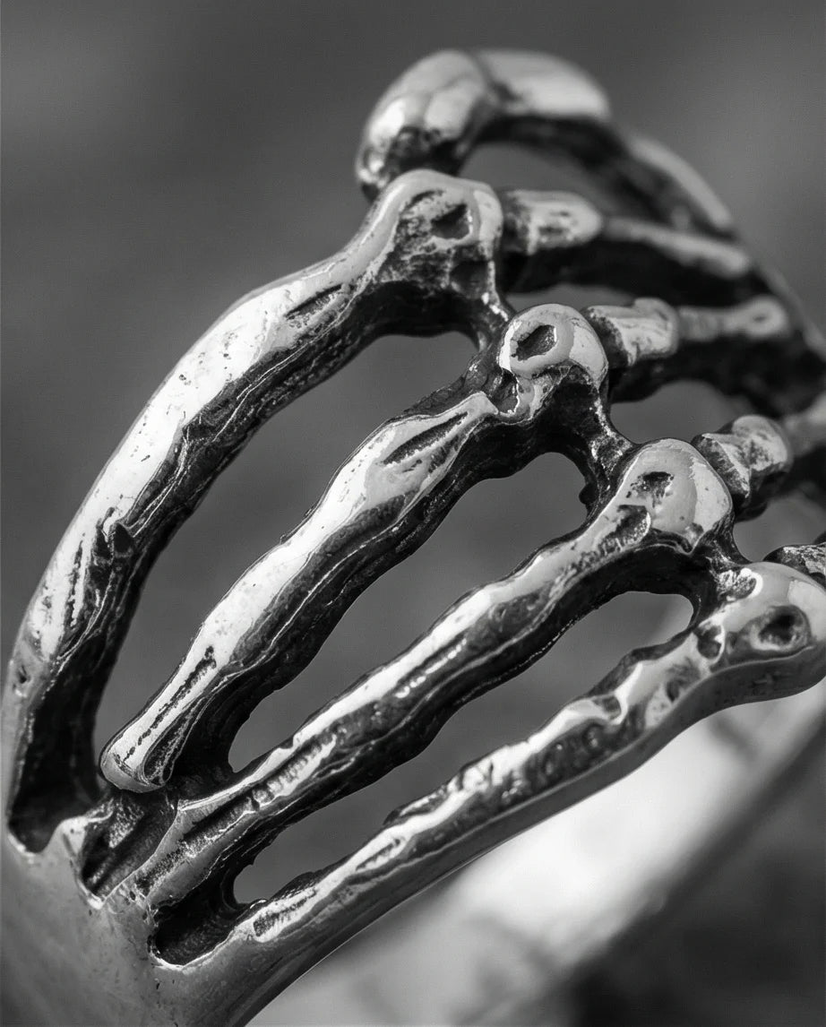The Skeleton Embrace Ring