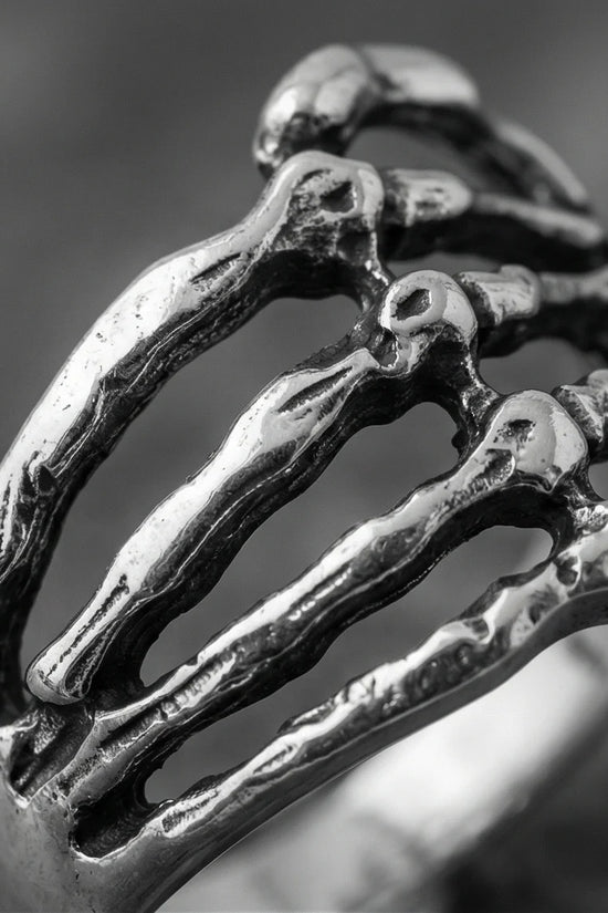 The Skeleton Embrace Ring