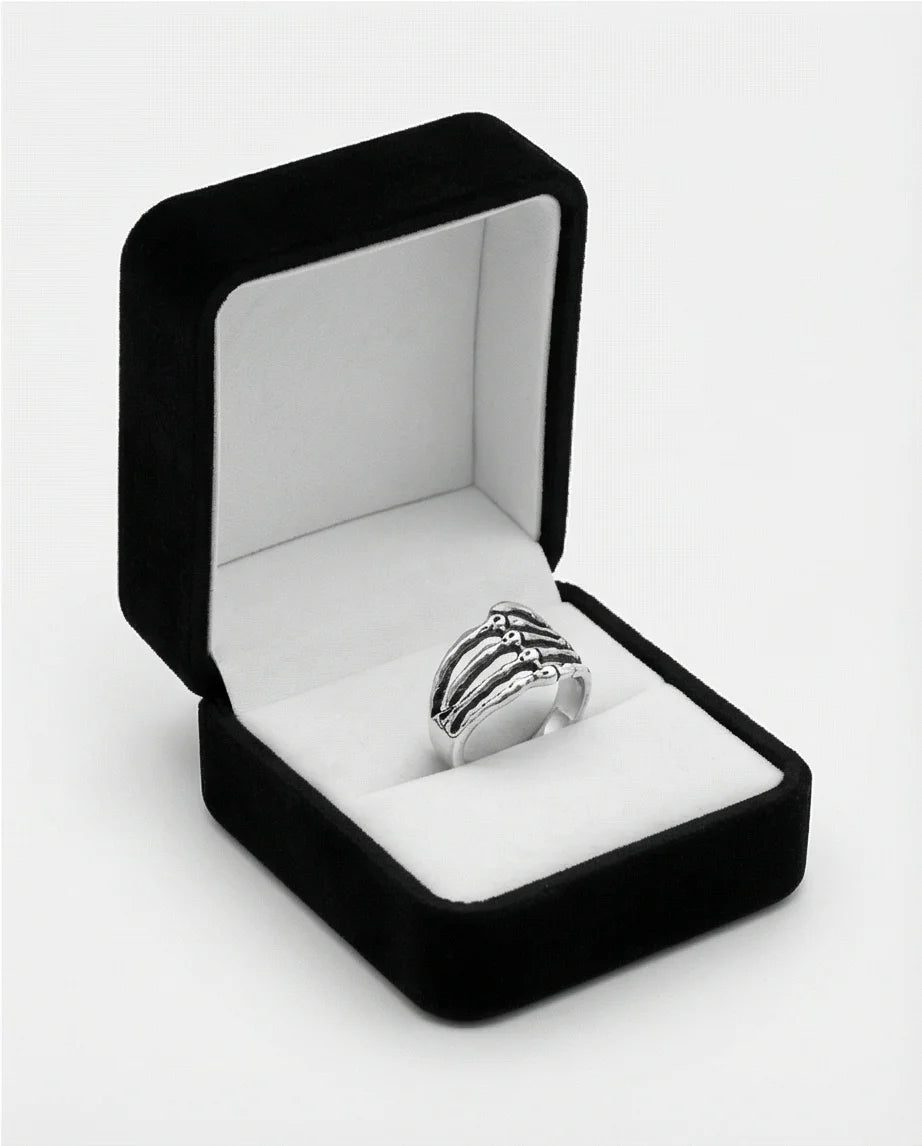 The Skeleton Embrace Ring