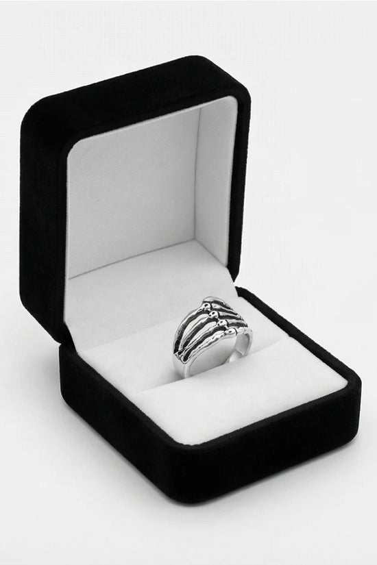 The Skeleton Embrace Ring