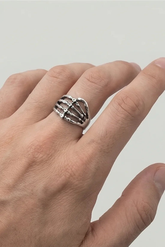 The Skeleton Embrace Ring