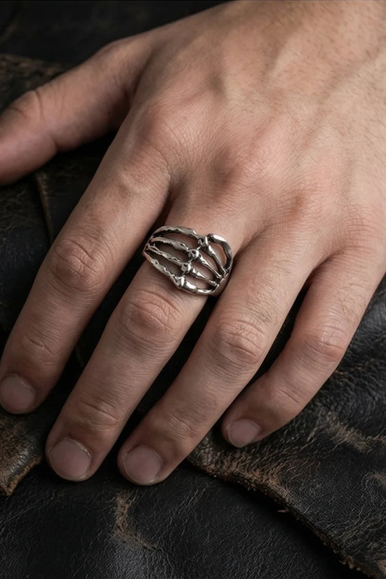 The Skeleton Embrace Ring