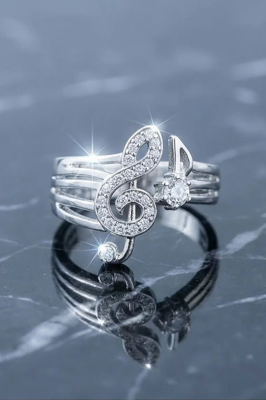 Symphony of Sparkle: Crystal Musical Note Band