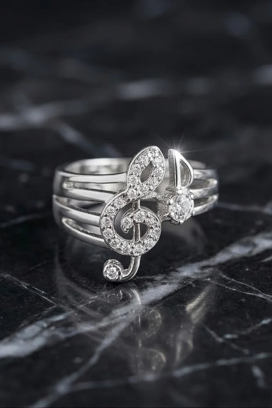 Symphony of Sparkle: Crystal Musical Note Band