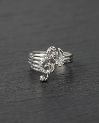 Symphony of Sparkle: Crystal Musical Note Band