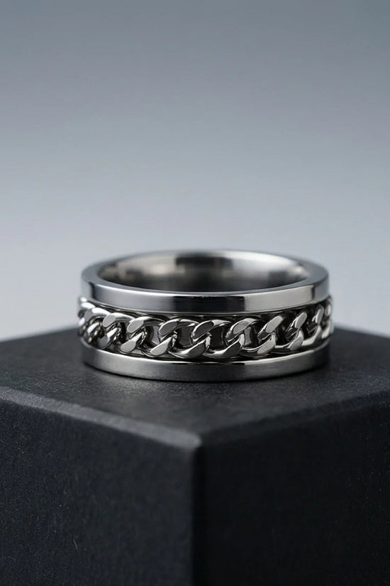 Urban Catalyst: Industrial Silver Link Ring