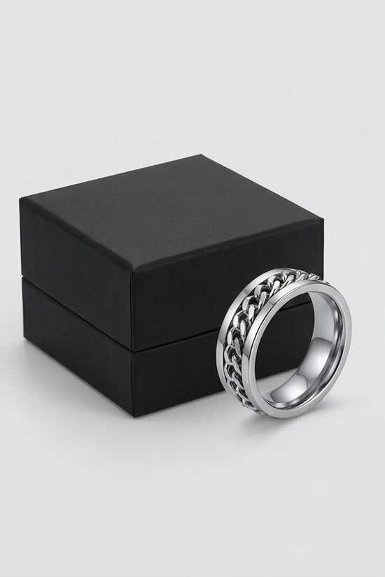 Urban Catalyst: Industrial Silver Link Ring