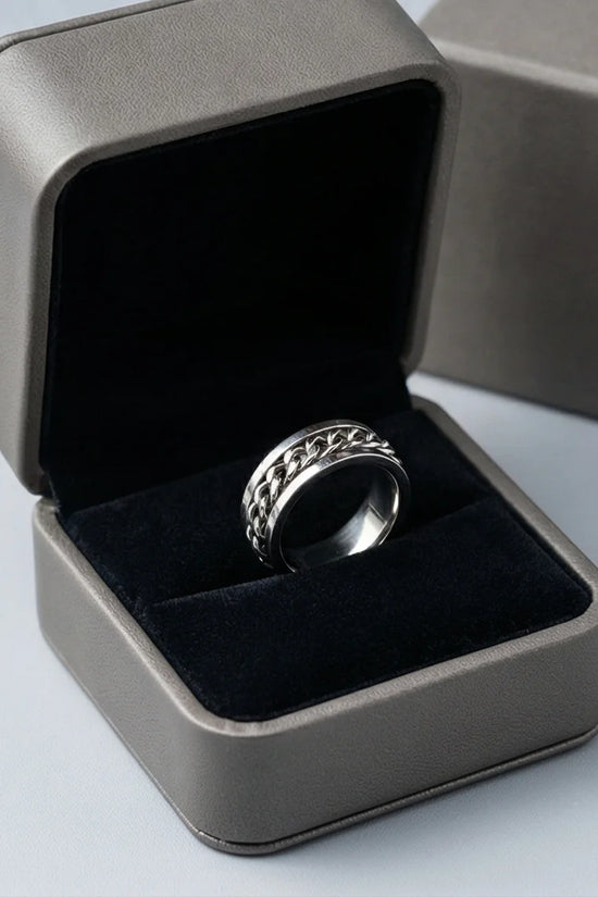 Urban Catalyst: Industrial Silver Link Ring