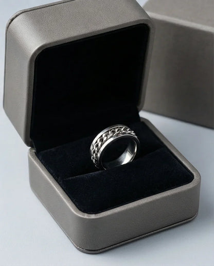 Urban Catalyst: Industrial Silver Link Ring