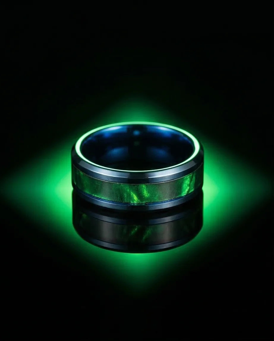 The Copper & Carbon Helix Band