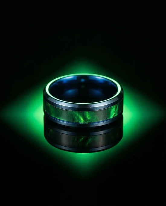 The Copper & Carbon Helix Band